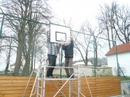 Oprava hřiště